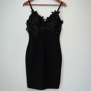 Haute Monde Black fashion dress